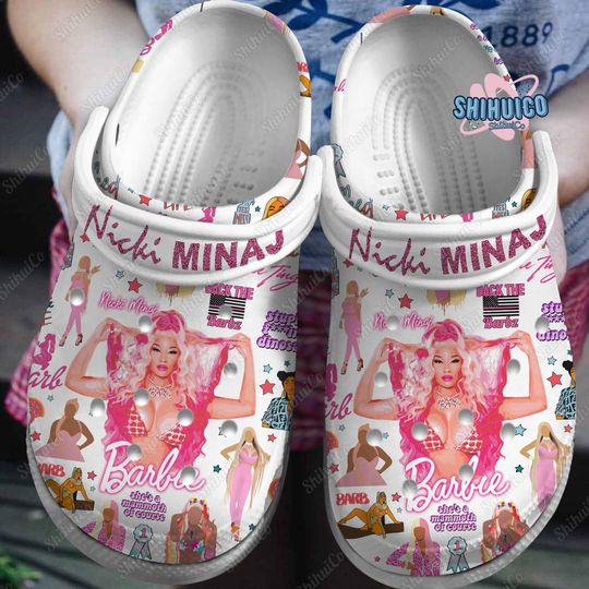 Nicki Minaj Shoes, Nicki Minaj Vintage Sandals, Pink Friday 2 Summer Clogs