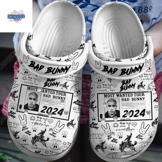Bad Bunny Shoes, Bad Bunny Sandals, Bad Bunny 2024 Clogs