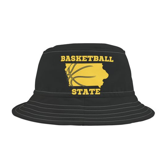 Caitlin Clark Inspired Basketball State Bucket Hat