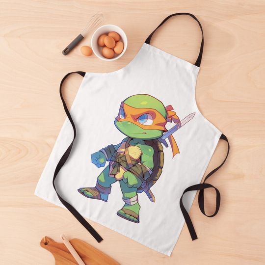 Michelangelo TMNT Teenage Mutant Ninja Turtles Apron