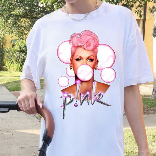 Pink Singer  2024 Tour Shirt