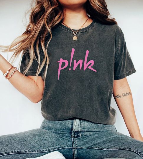 Pink Singer  2024 Tour Shirt