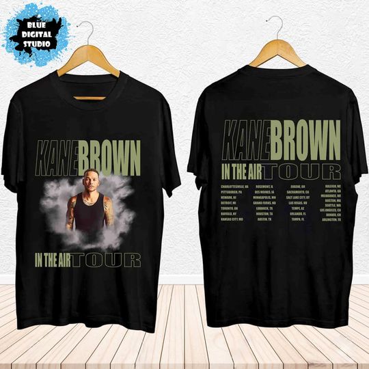 Kane Brown In The Air Tour 2024 Shirt, Kane Brown Fan T Shirt