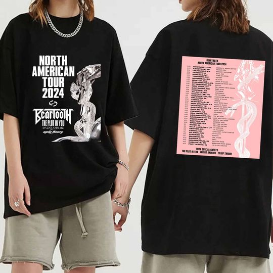 Beartooth North American Tour 2024 Shirt