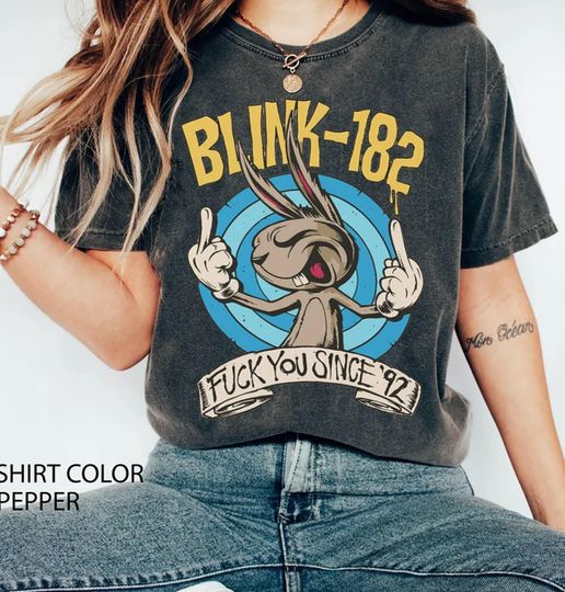 Vintage  Blink Band Tee,Vintage Band Tee,Graphic T Shirt