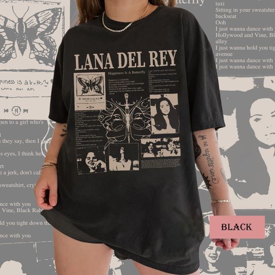 Vintage Lana Del Rey Shirt, Retro Lana Del Rey T Shirt