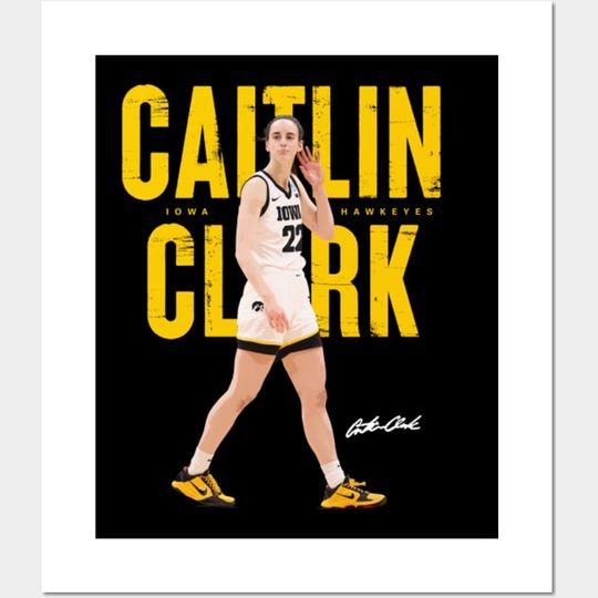 Caitlin Clark Vintage Posters, Caitlin Clark Poster
