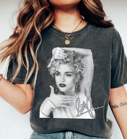 90s Vintage Madonna Queen Shirt, Madonna T Shirt