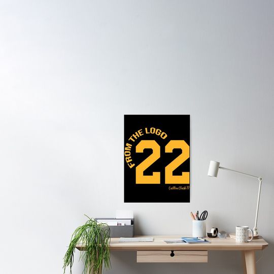 From The Logo 22 Caitlin Clark 22 Poster