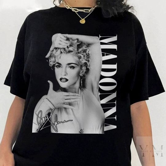 90s Vintage Madonna Queen Shirt, Madonna Merch, 2024 Tour Madonna The Celebration