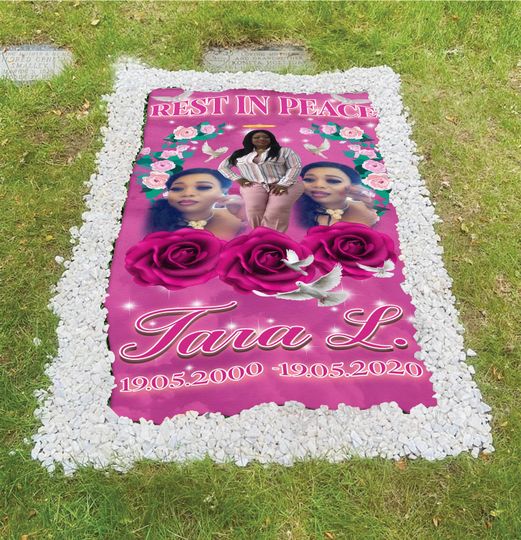 Personalized Grave Blankets | Memorials with a Touch of Love