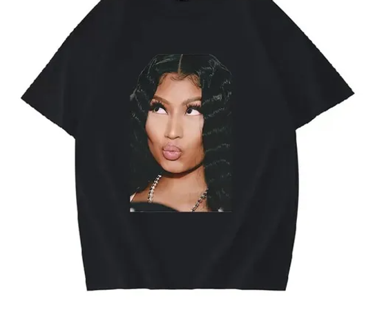 Funny Nicki Minaj Meme Graphic Tee Shirt