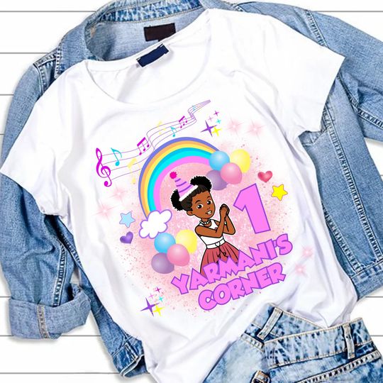 Custom Gracies Corner Birthday Shirt, Personalized Birthday Girl Shirt