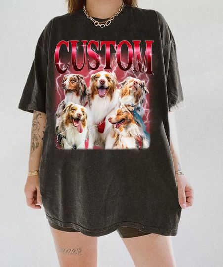 Custom Bootleg Pet Rap Tee, Personalized T Shirt