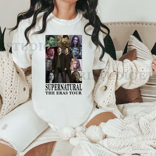 Supernatural t-shirt Eras Tour Shirt Dean Winchester Shirt Sam Winchester Merch Eras Tour