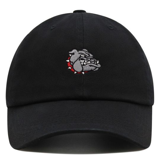 Bulldog Premium Dad Hat Embroidered Baseball Cap Angry