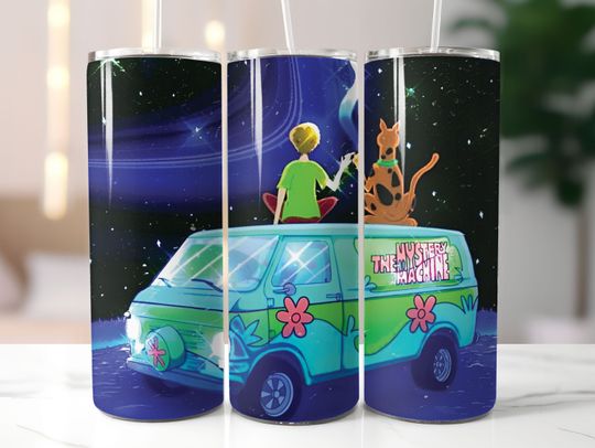 Scooby 20oz Tumbler with Lid and Straw