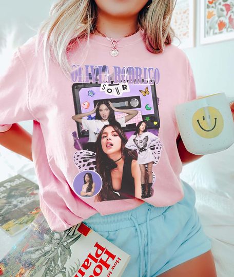 Olivia Rodrigo Vintage Shirt, Olivia Rodrigo Fan T-shirt