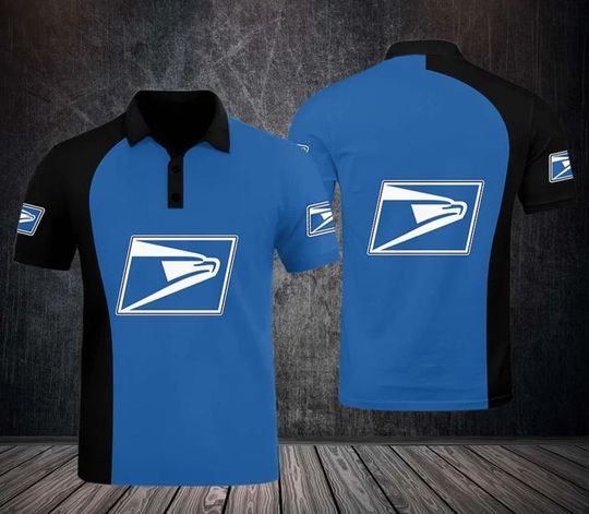 Postal Service Polo Shirt, United SPS 3D Printed Polo Shirt