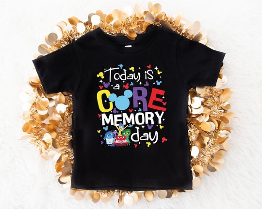 Inside Out Shirt, Today Is Core Memory Day Shirt, Joy Shirt, Disney Shirt