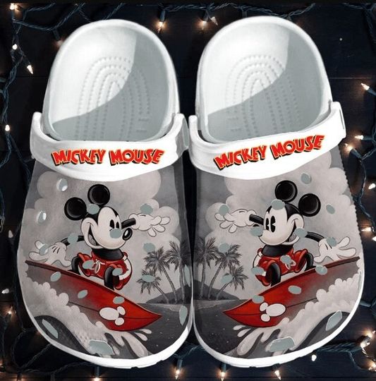 Mickey Shoes, Mickey Mouse Clogs, Mickey Disney Casual Shoes