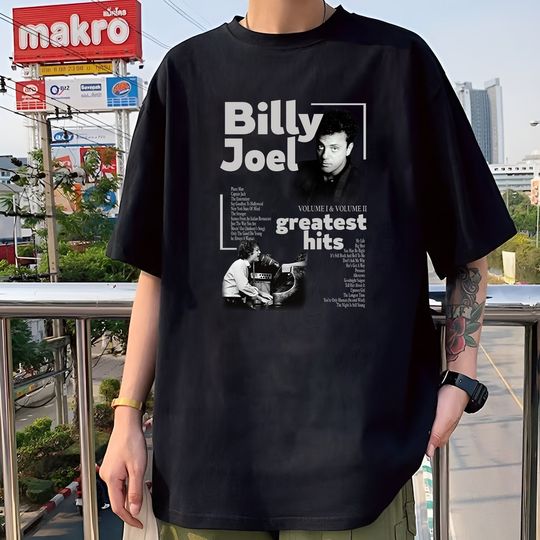 Billy Joel Vintage T shirt Billy Joel Scenes From An Italian Restaurant Shirt