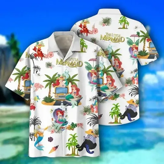 Disney Goofy Hawaiian Shirt Men's Women's Casual Beach Shirt