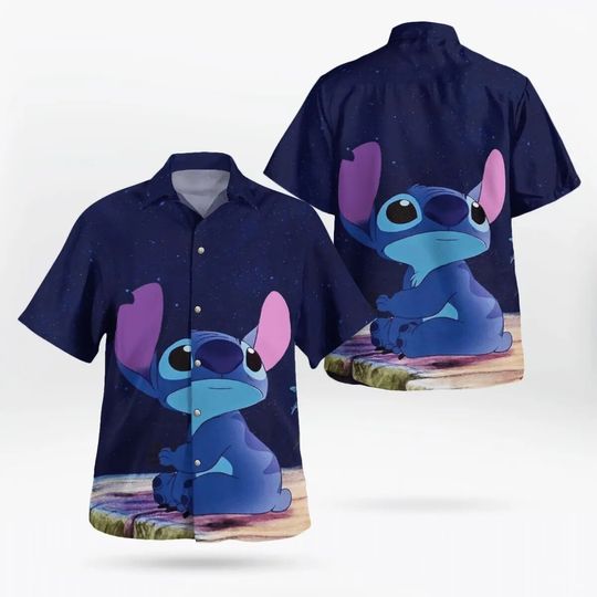Stitch Hawaiian Shirts Disney Hawaiian Beach Shirts