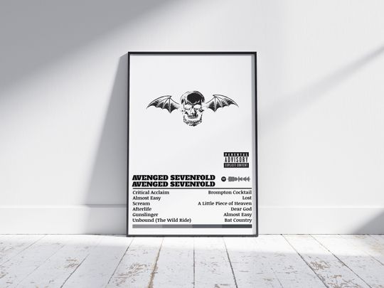 Avenged Sevenfold Poster, Avenged Sevenfold Music Poster