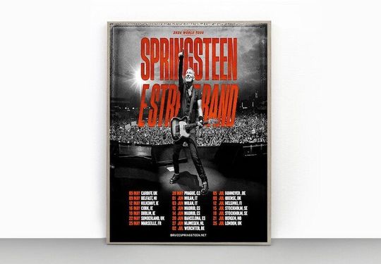 Bruce Springsteen and The E Street Band Poster
