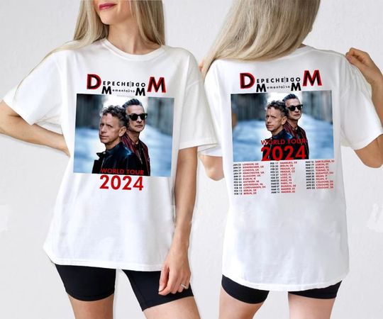 2024 Depeche Mode Memento Mori World Tour T-Shirt
