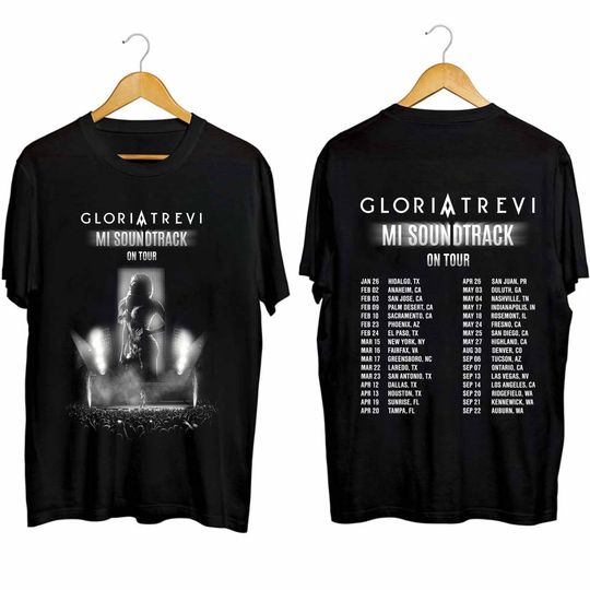 Gloria Trevi Mi Sound Track Tour 2024 Shirt, Gloria Trevi Fan Shirt