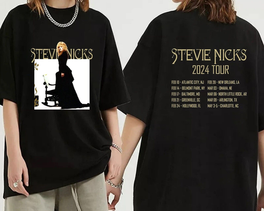Stevie Nicks 2024 Live In Concert T-Shirt, Stevie Nicks Fan Gifts