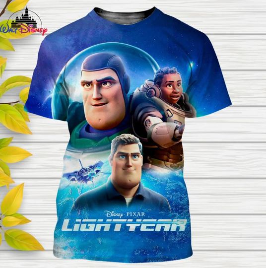 Toy Story Buzz Lightyear Disney Shirt, Disney 3D Printed Shirt