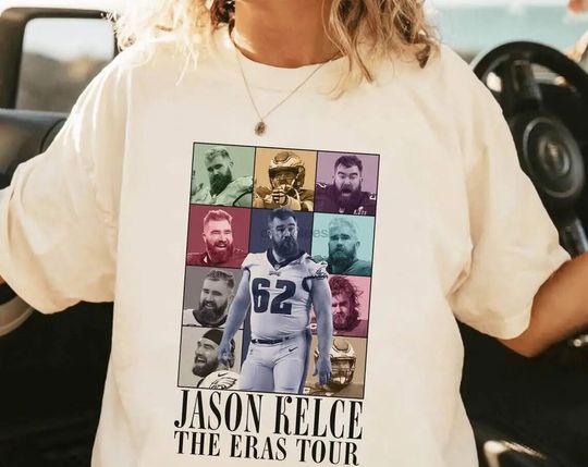 Vintage Jason Kelce Eras Tour Shirt  Vintage Jason Kelce shirt
