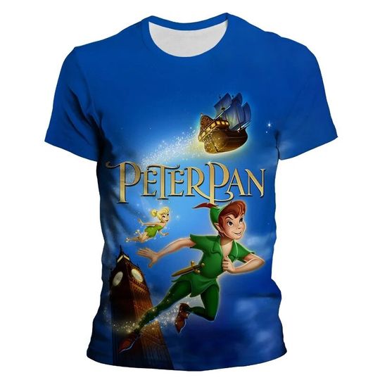 Peter Pan Disney Shirt, Disney 3D Printed Shirt