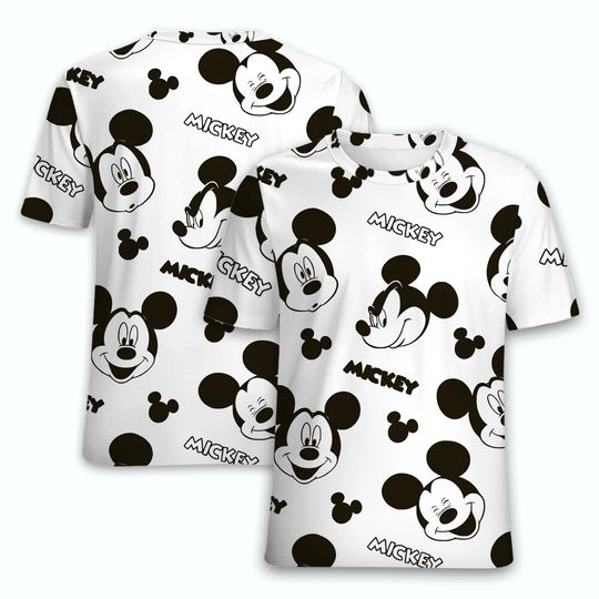 Mickey Mouse Disney Shirt, Disney 3D Printed Shirt