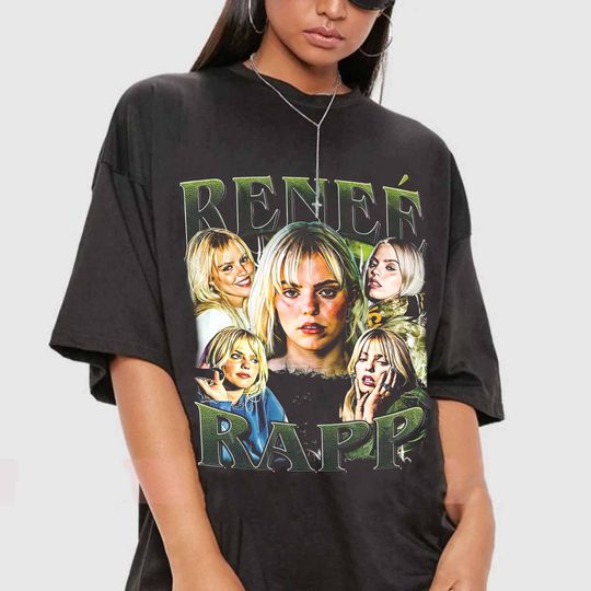 Vintage Rene Rapp 90s Shirt, Retro Rene Rapp Bootleg Shirt