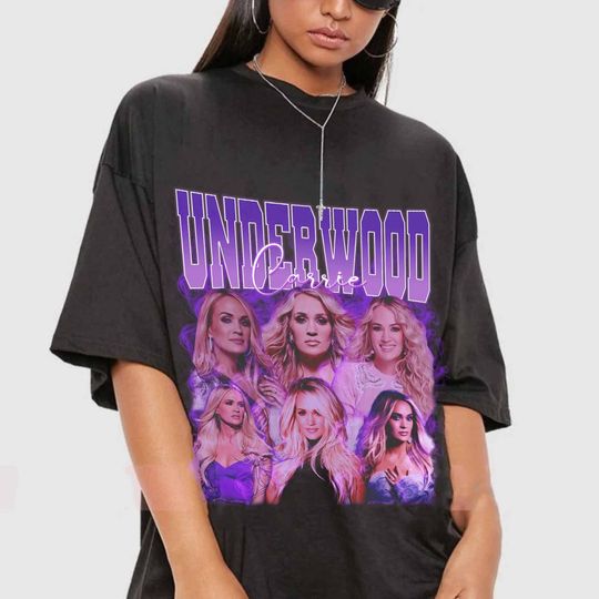 Carrie Underwood 90S Vintage Shirt, Retro Carrie Underwood Shirt