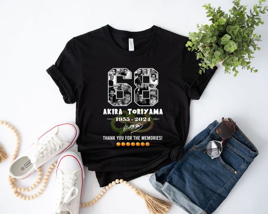 40 Years Dragon Ball Shirt, Anime Shirt, Akira Toriyama Memorial Shirt
