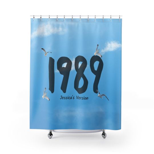 Personalized Taylor Shower Curtain, Taylor Bathroom Decor