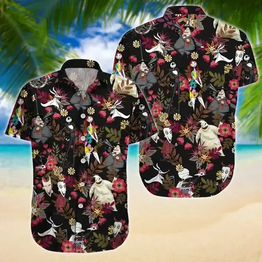 Jack Skellington Hawaiian Shirts Disney Hawaiian