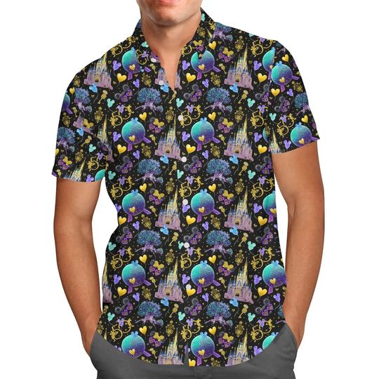 Walt Disney World 50th Anniversary Hawaiian Shirt