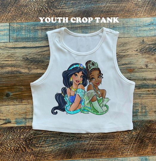 Disney Princesses Disney Crop Tank Top