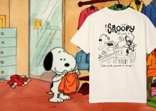 Snoopy Shirt, Cartoon Shirt, Snoopy Lover Shirt, Snoopy T-Shirt