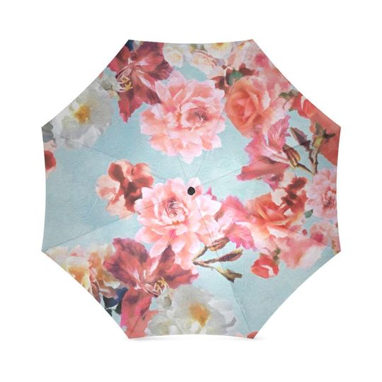 Sunny Floral Flower Umbrella