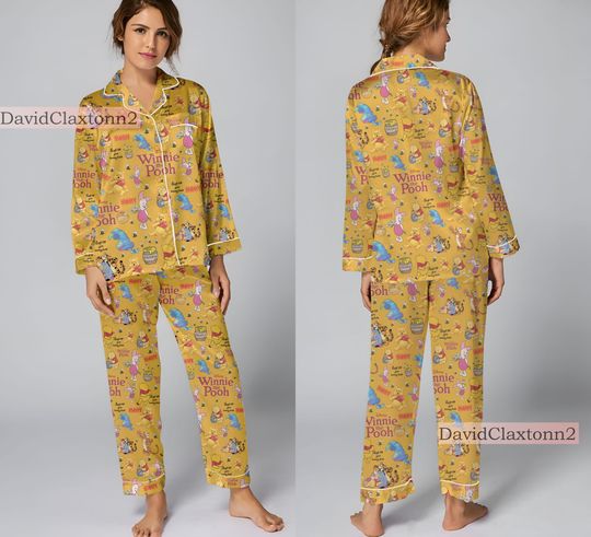 Winnie The Pooh Disney Pajamas, Disney Sleepwear
