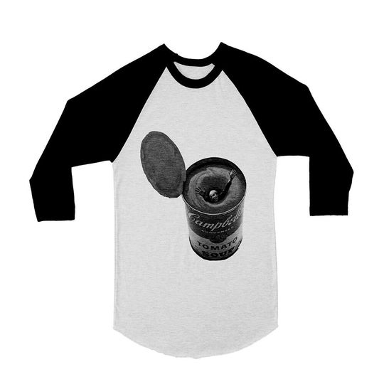 Andy Warhol // Raglan // 3/4 Sleeve // Baseball //  T-Shirt