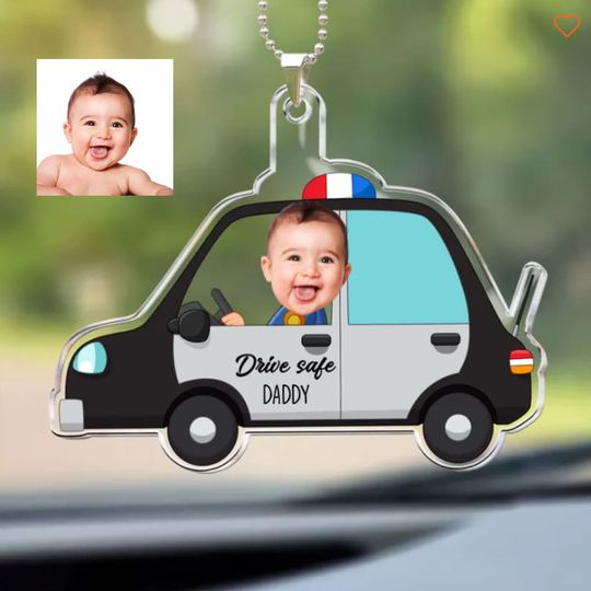 Personalized Drive Safe Daddy Ornament
