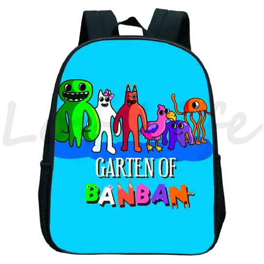 Garten Of Banban Backpacks for Kids Boys Girls School Bags Cartoon